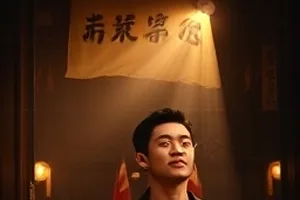 《沙丘以北》场景，沙脊线上独行的驼队剪影