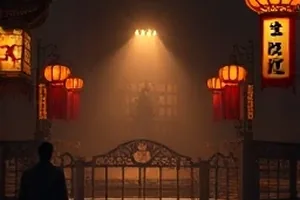 《星际回声》画面，射电望远镜阵列指向深空夜色